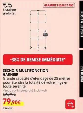 Intermarché Sechoir Multifonction Garnier offre