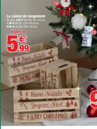 Bazarland La Caisse de Rangement offre