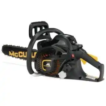 Gamm vert Tronçonneuse thermique mc culloch cs35s 35cc 1400w guide 35 cm offre