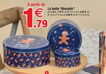 Bazarland La Boite Biscuits offre