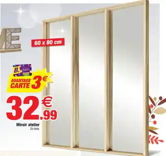 Bazarland Miroir Atelier offre