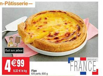 Cora x Carrefour Flan offre