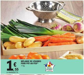 E.Leclerc Mélange de légumes pour pot-au-feu offre