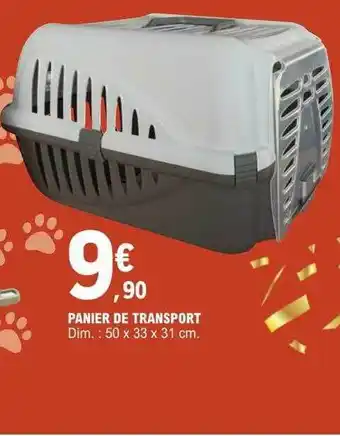 E.Leclerc Panier de transport offre