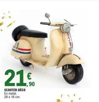 E.Leclerc Scooter déco offre