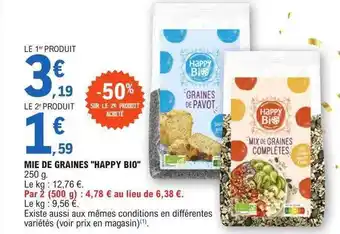 E.Leclerc Mie de graines offre