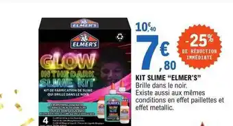 E.Leclerc Kit slime offre