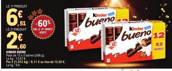 E.Leclerc Kinder bueno offre