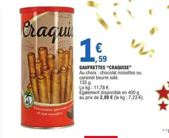 Gaufrettes
