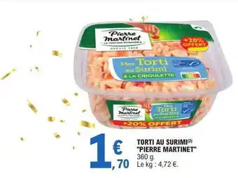 E.Leclerc Torti au surimi offre