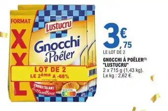 E.Leclerc Gnocchi à poêler offre