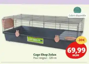 Maxi Zoo Cage ehop zolux offre
