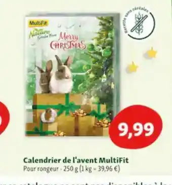 Maxi Zoo Calendrier de l'avent multifit offre