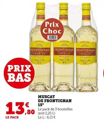 Super U Frontignan muscat de frontignan 15° offre