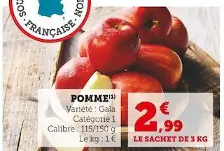 Super U Pomme offre