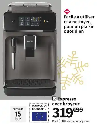Conforama Philips robot café ep1224/00 offre