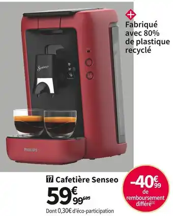 Conforama Philips cafetière senseo csa260/91 offre