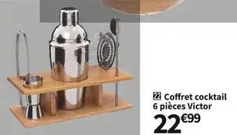 Coffret cocktail 6pièces victor