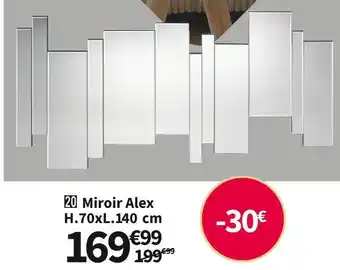 Conforama Miroir axel offre