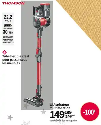 Conforama Thomson aspirateur multifonction thvc232cf offre