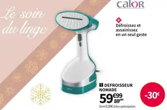 Conforama Calor defroisseur nomade dt8173c0 offre