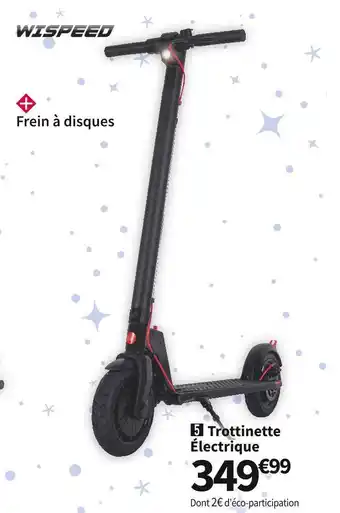 Conforama Trottinette électrique wispeed f820 offre