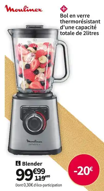 Conforama Moulinex blender lm811d10 offre