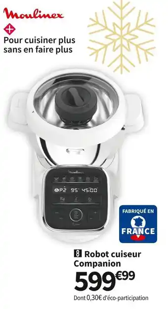 Conforama Moulinex robot cuiseur companion hf80cb10 offre