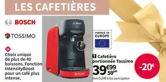 Conforama Bosch cafetière portionnée tassimo tas16b3 offre
