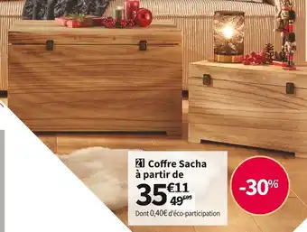 Conforama Coffre sacha offre