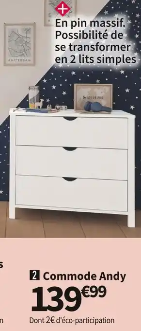 Conforama Commode offre