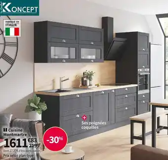 Conforama Cuisine montmartr offre