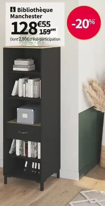 Conforama Bibliothèque manchester offre