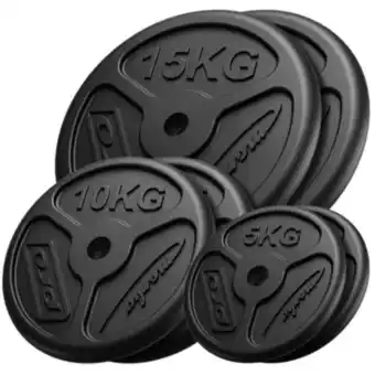 Go Sport Marbo sport marbo sport ensemble de poids en fonte slim ø31 mm | 60 kg offre