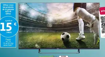 Auchan TV LED QILIVE Q32HA221B offre