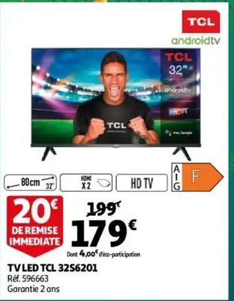 Auchan TV LED TCL 3256201 offre