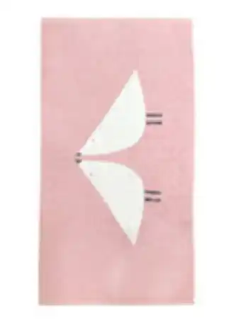 Tapis de bain lintu eponge 100% coton blush