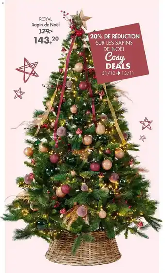 Casa Sapin de noël royal offre