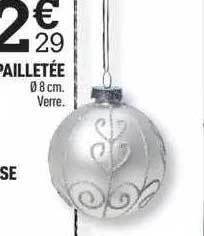 Centrakor La boule pailletée offre