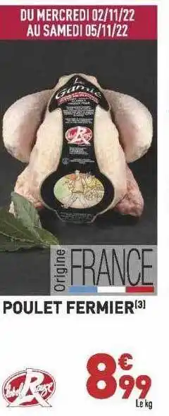 Poulet fermier