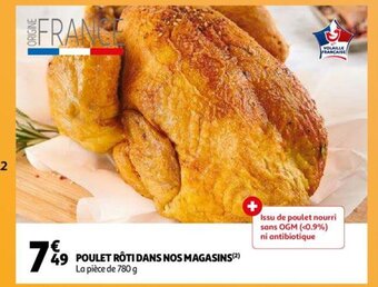 Auchan Poulet Roti Dans Nos Magasins offre