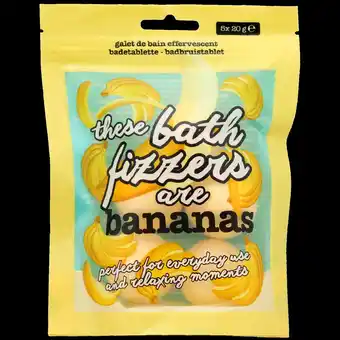 Bombes de bain Let's Go Bananas