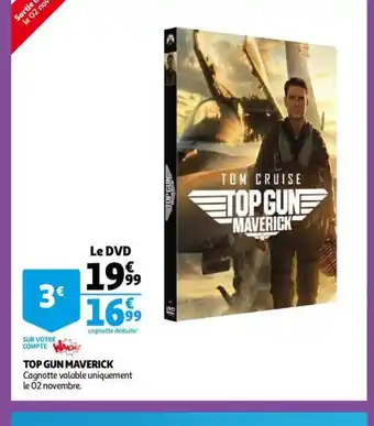 Auchan Top gun Maverick offre