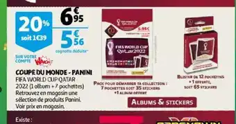 Auchan Coupe Du Monde-Panini offre