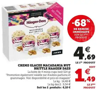 CREME GLACEE MACADAMIA NUT BRITTLE