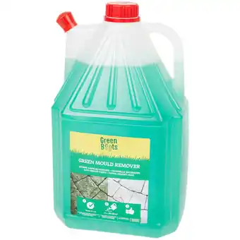 Action nettoyant des dépôts verdâtres Green Boots offre