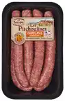 Super U SAUCISSE PITCHOULINE OU MERGUEZ PITCHOULINE offre