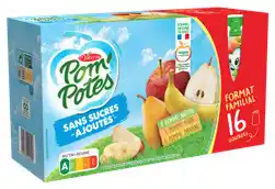 Super U POM'POTES SANS SUCRES AJOUTES offre