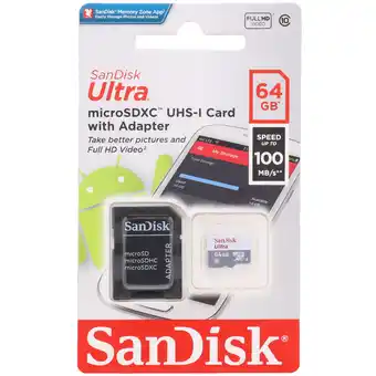 Carte micro-SDXC UHS-I SanDisk