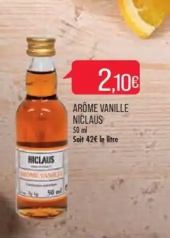 Match Arome Vanille Niclaus offre